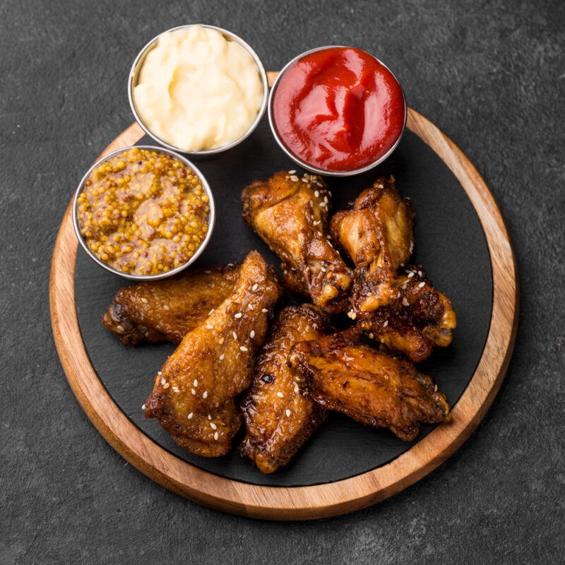 Tandoori Wing Avec Cheddar