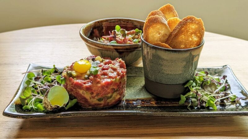 Tartare De Boeuf Italien Avec Sauce Tartare Maison